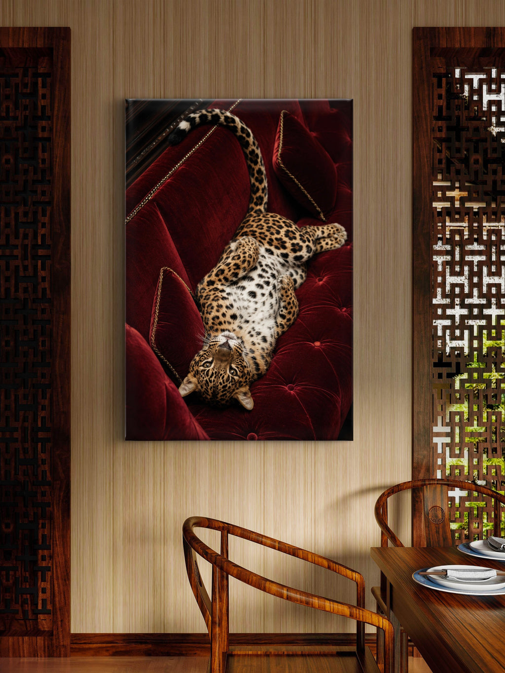 Red Velvet Leopard