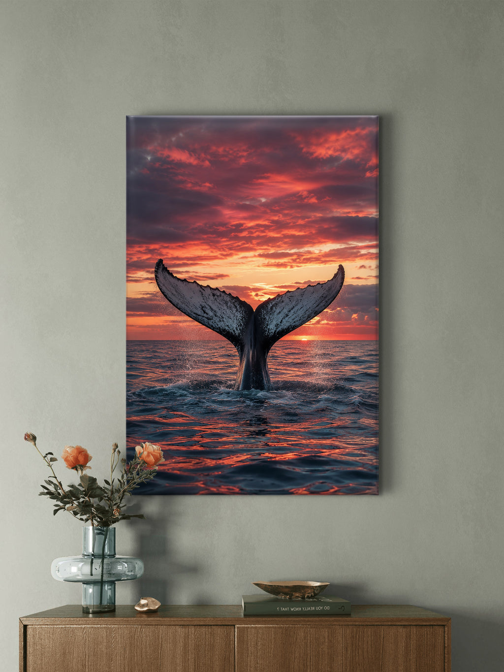Walvis Zonsondergang