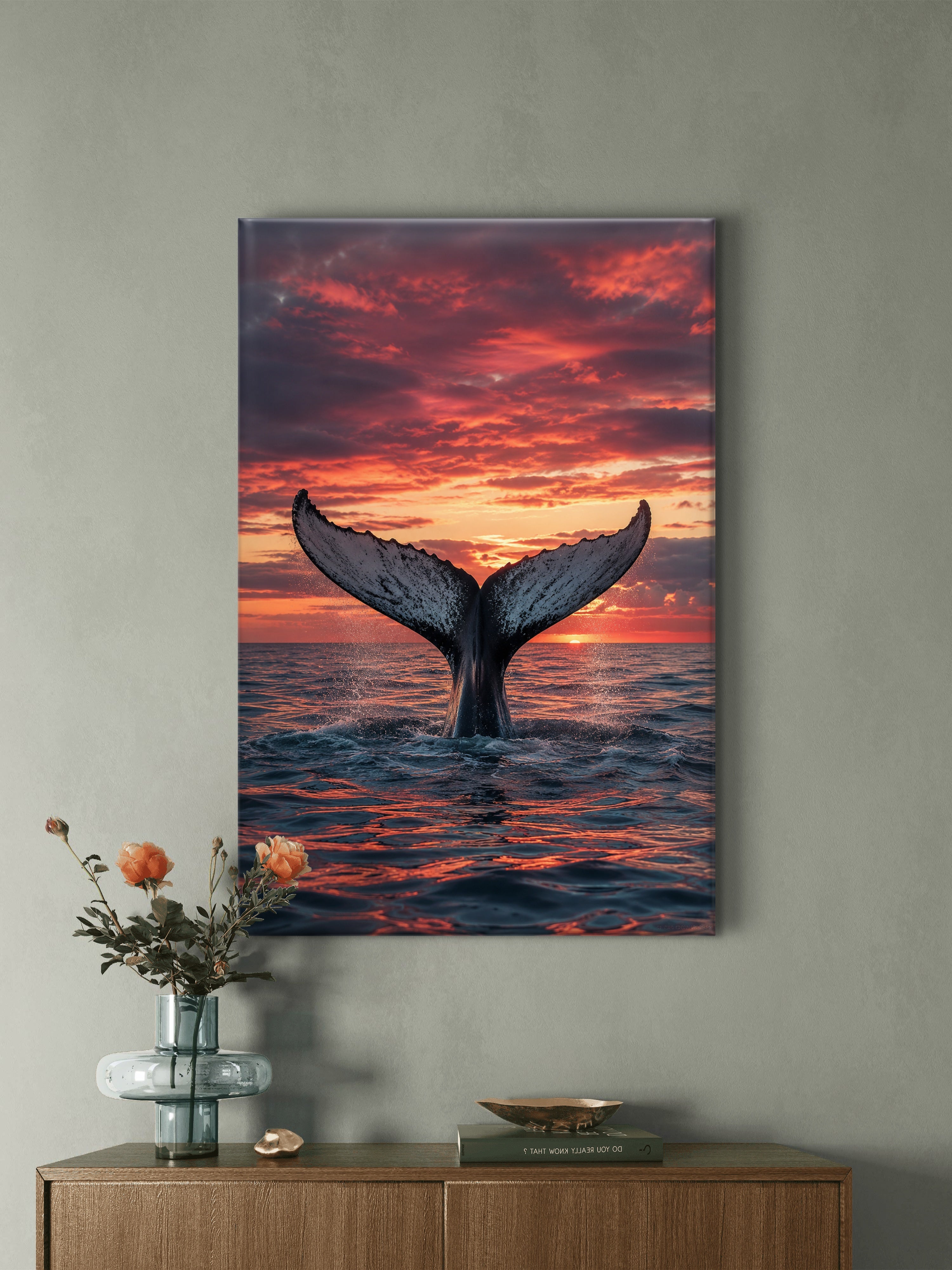 Walvis Zonsondergang