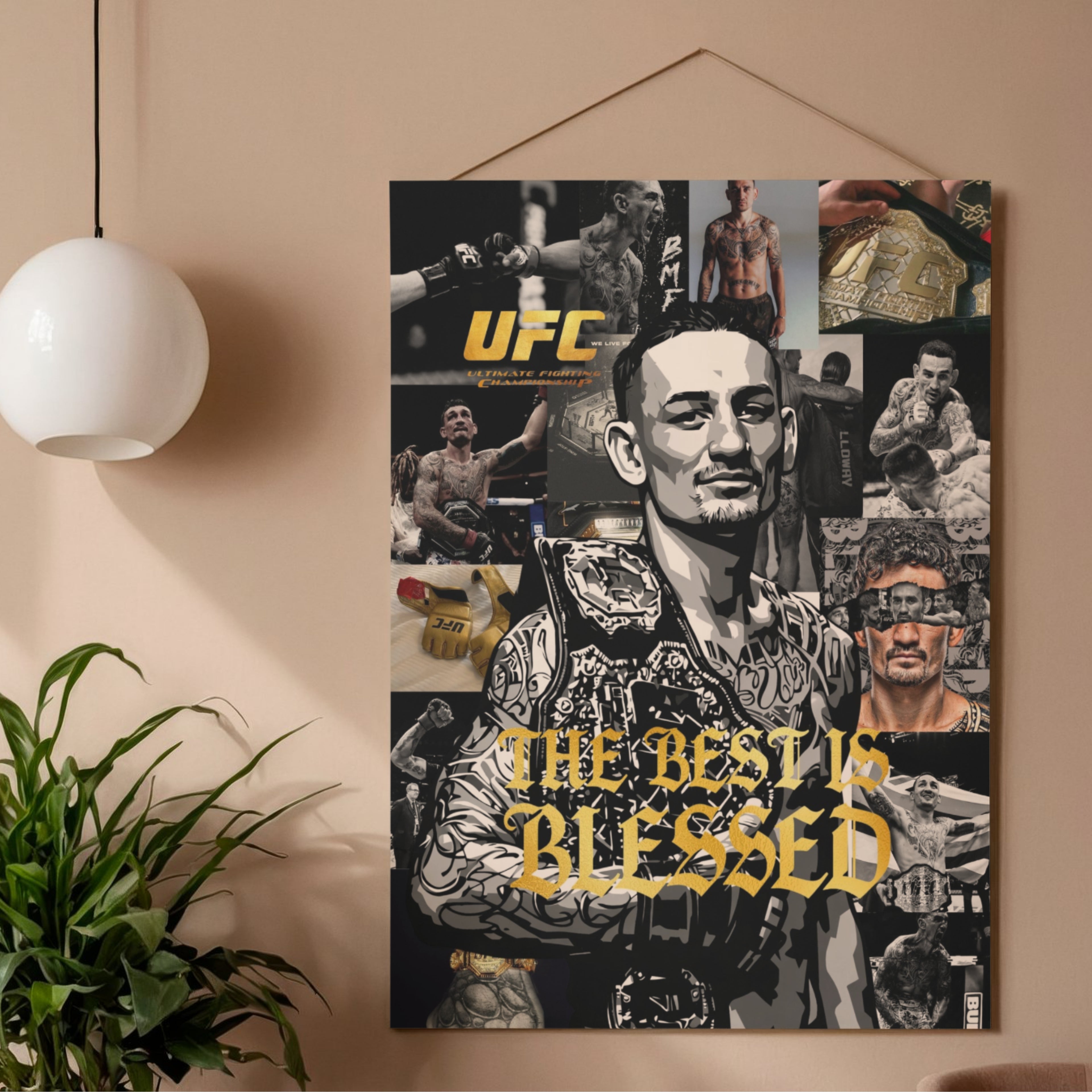 The Best is Blessed- Max Holloway