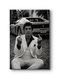 Tony Montana B&W