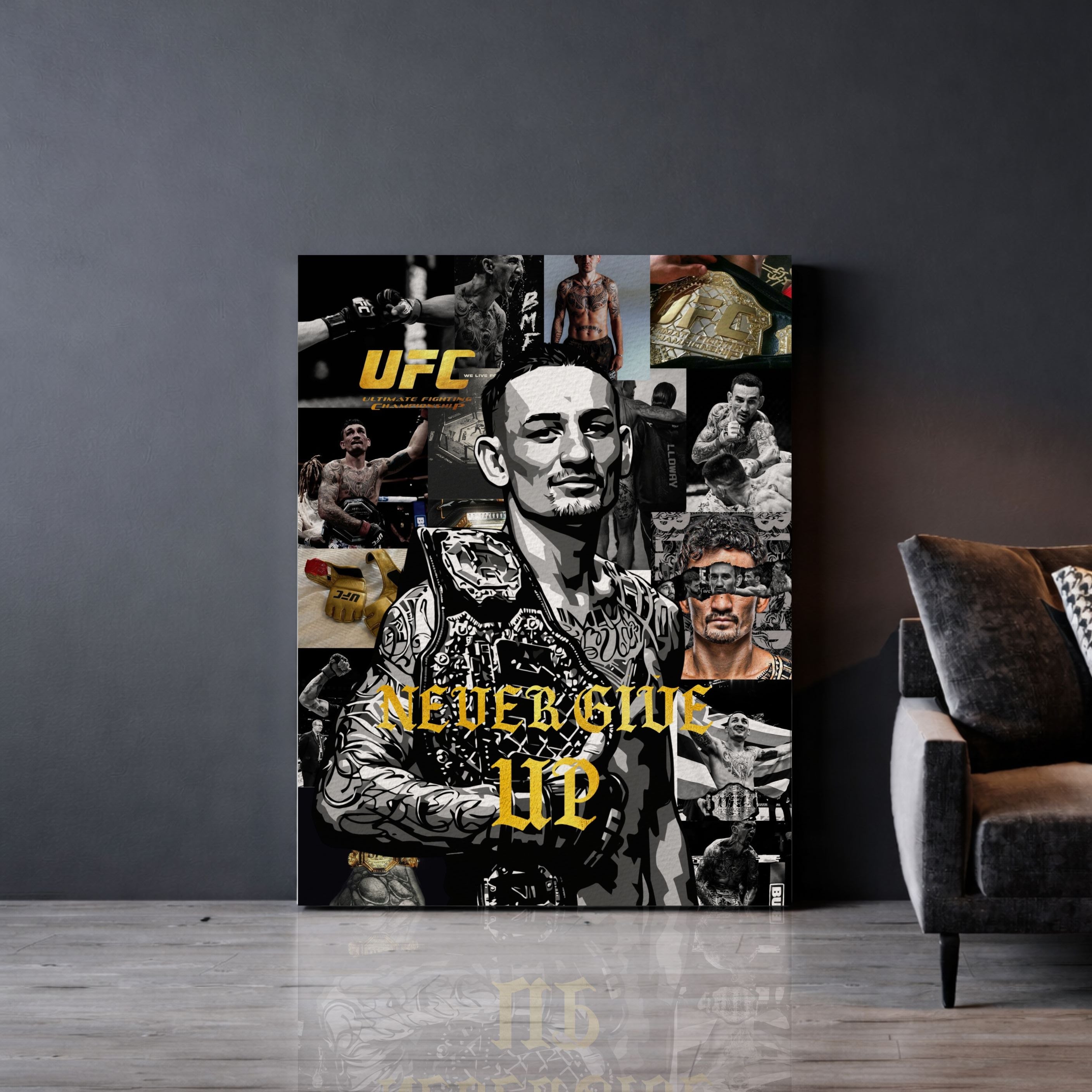 Never Give Up - Max Holloway