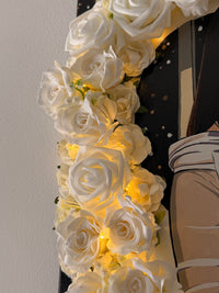 3D bloemen + LED